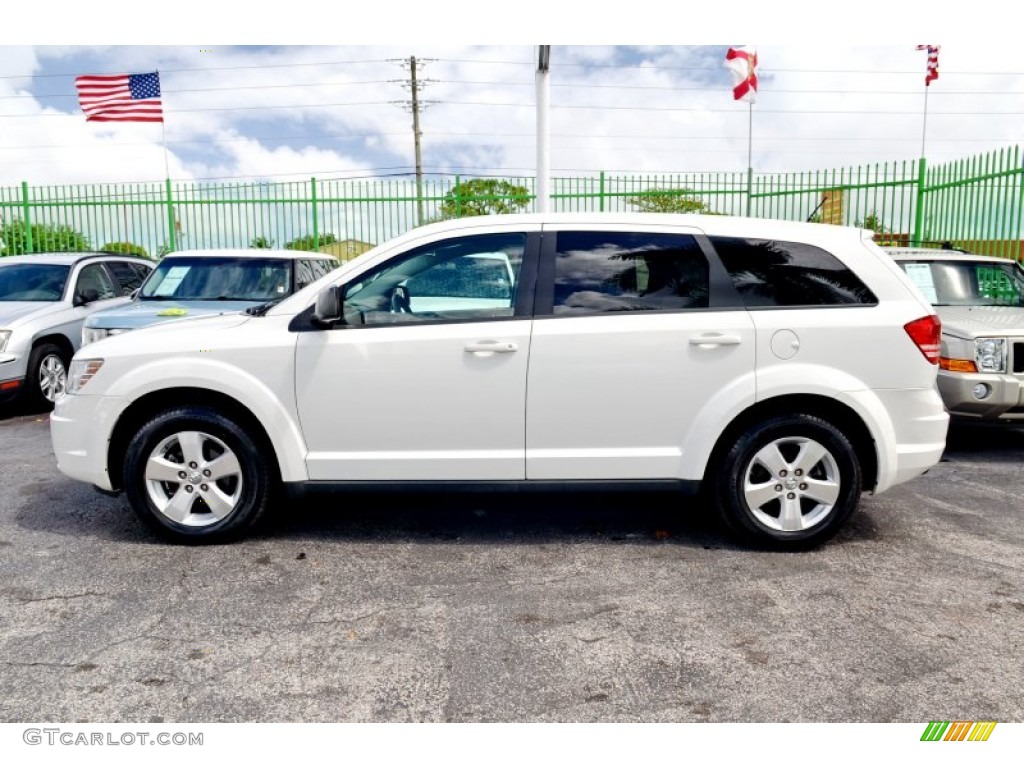 Stone White 2009 Dodge Journey SXT Exterior Photo #102177971