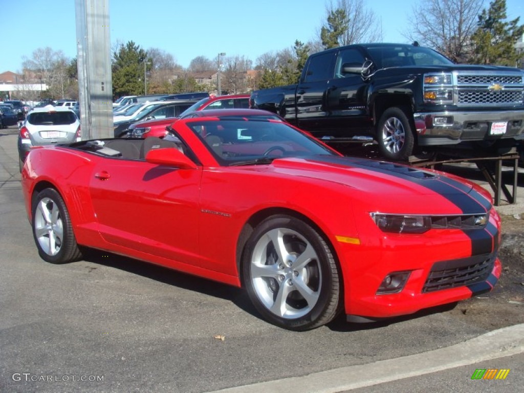 Red Hot 2015 Chevrolet Camaro SS/RS Convertible Exterior Photo #102178529