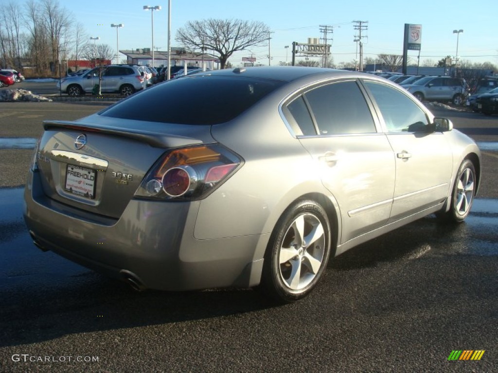 2009 Altima 3.5 SE - Precision Gray Metallic / Charcoal photo #7