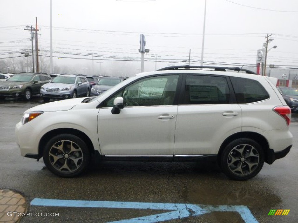 Satin White Pearl 2015 Subaru Forester 2.0XT Touring Exterior Photo #102179306
