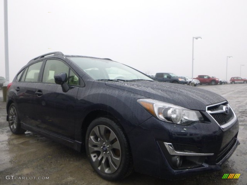 Deep Sea Blue Pearl 2015 Subaru Impreza 2.0i Sport Limited 5 Door Exterior Photo #102179663