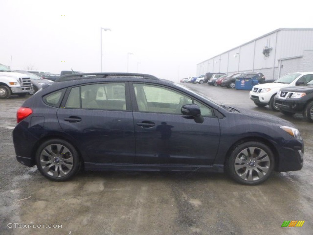 Deep Sea Blue Pearl 2015 Subaru Impreza 2.0i Sport Limited 5 Door Exterior Photo #102179687