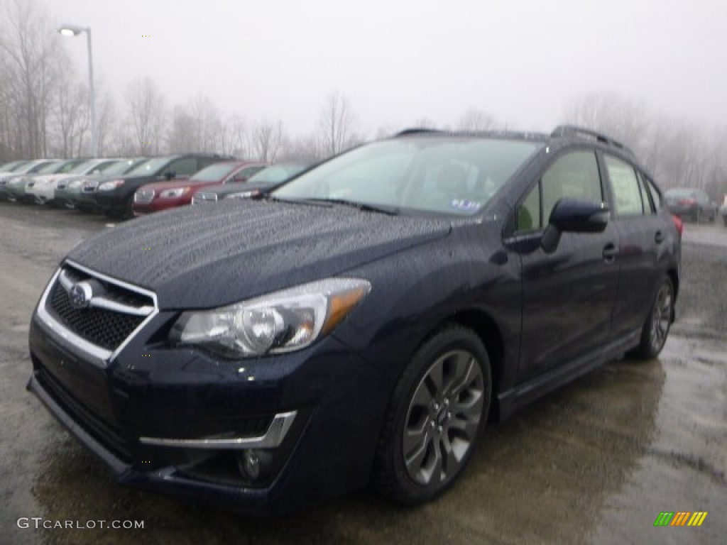 2015 Impreza 2.0i Sport Limited 5 Door - Deep Sea Blue Pearl / Ivory photo #7