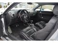 2001 Audi TT Ebony Black Interior Prime Interior Photo