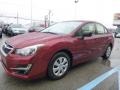 2015 Venetian Red Pearl Subaru Impreza 2.0i 4 Door  photo #8