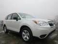 Satin White Pearl 2015 Subaru Forester 2.5i Premium Exterior