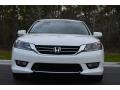 White Orchid Pearl 2013 Honda Accord EX-L V6 Sedan Exterior