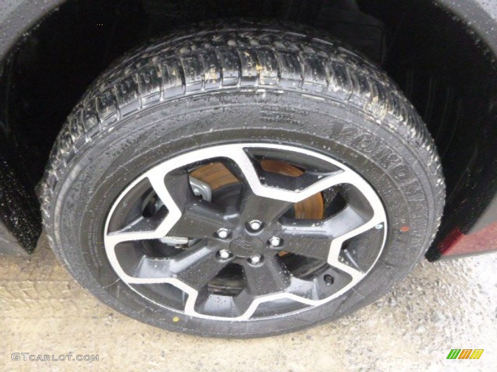 2015 XV Crosstrek 2.0i - Venetian Red Pearl / Black photo #9