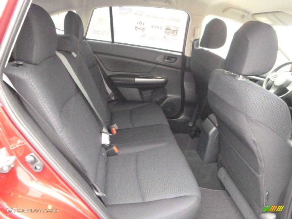 2015 XV Crosstrek 2.0i - Venetian Red Pearl / Black photo #11