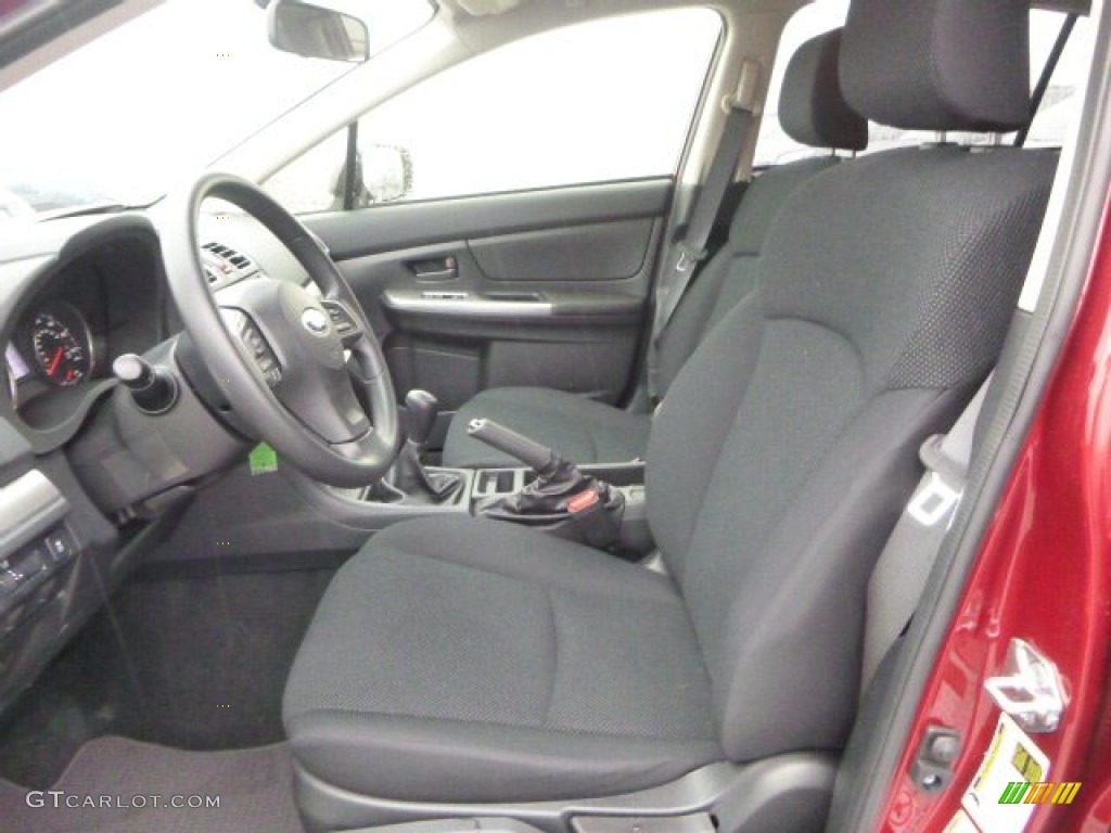 2015 XV Crosstrek 2.0i - Venetian Red Pearl / Black photo #12