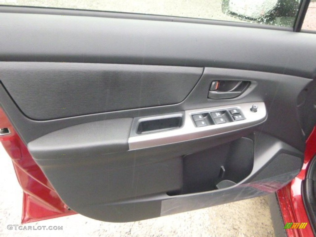 2015 XV Crosstrek 2.0i - Venetian Red Pearl / Black photo #14