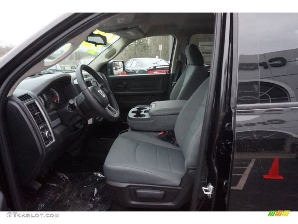 2015 1500 Express Crew Cab - Black / Black/Diesel Gray photo #9