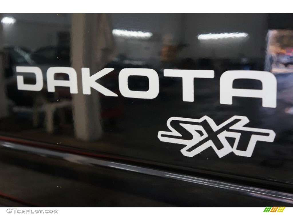 2003 Dakota Regular Cab 4x4 - Black / Dark Slate Gray photo #62