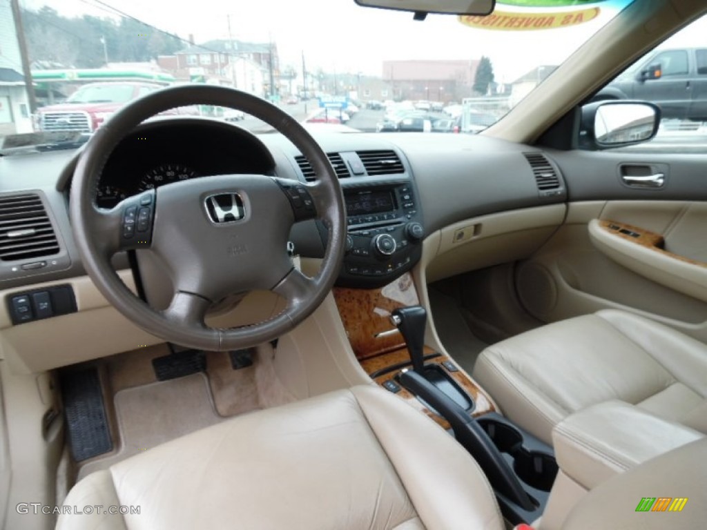 2003 Honda Accord EX V6 Sedan Interior Color Photos