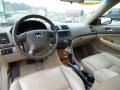 Ivory 2003 Honda Accord EX V6 Sedan Interior Color