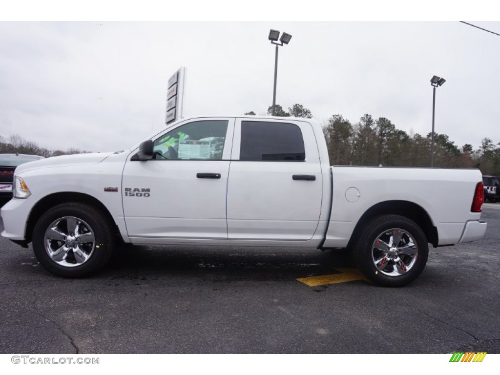 Bright White 2015 Ram 1500 Express Crew Cab Exterior Photo #102184076