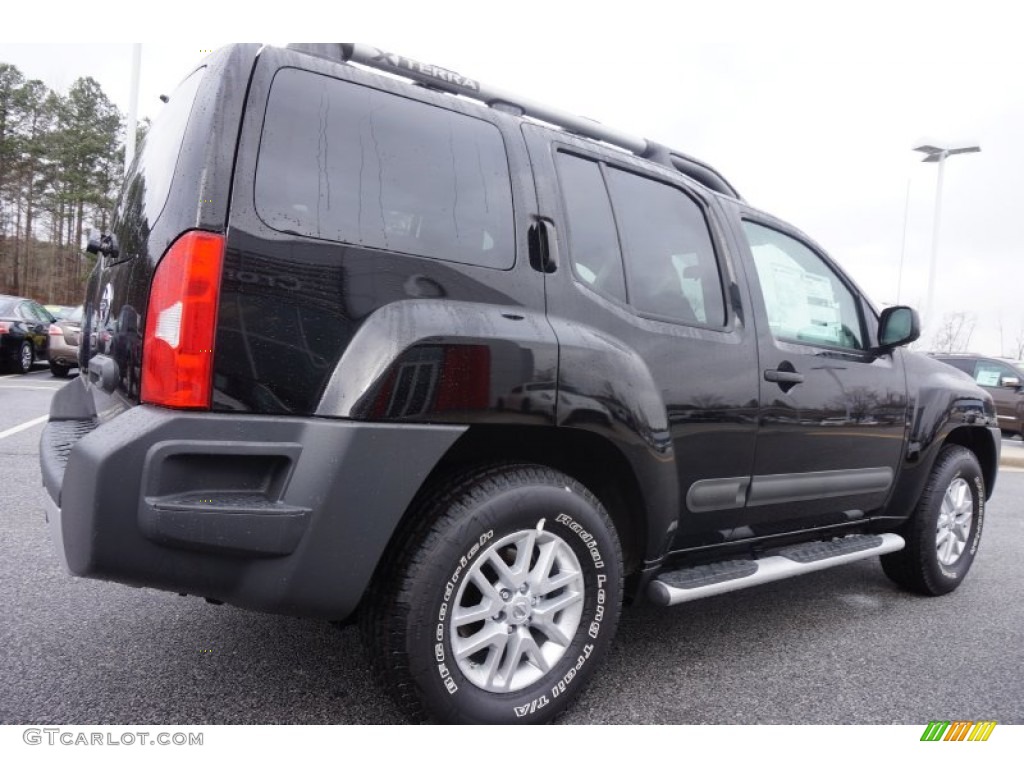 Super Black 2015 Nissan Xterra S Exterior Photo #102185243