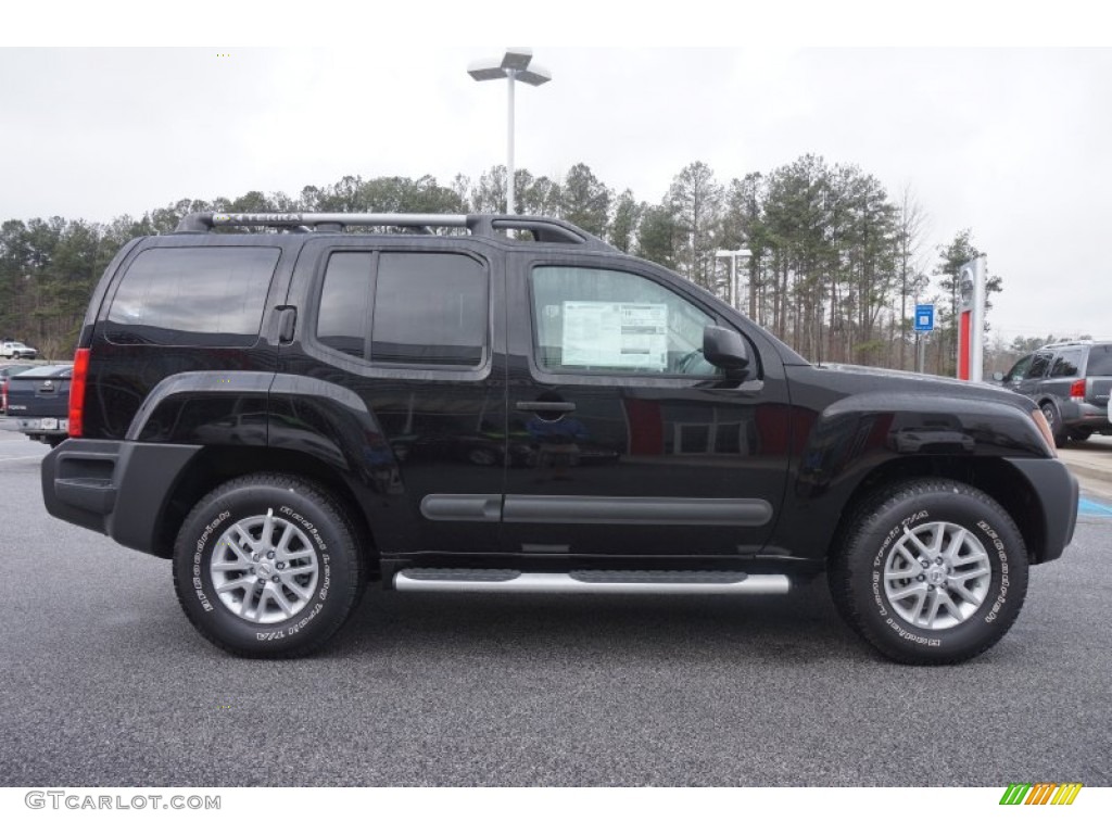Super Black 2015 Nissan Xterra S Exterior Photo #102185255