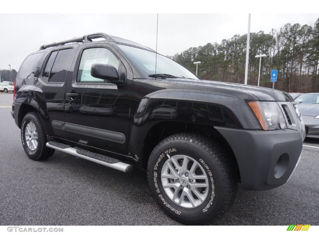 Super Black 2015 Nissan Xterra S Exterior Photo #102185270