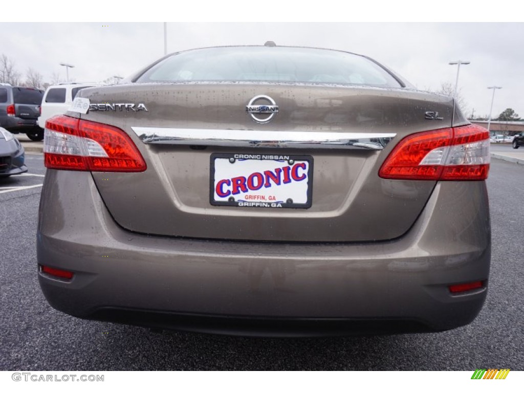 2015 Sentra SL - Titanium / Charcoal photo #4