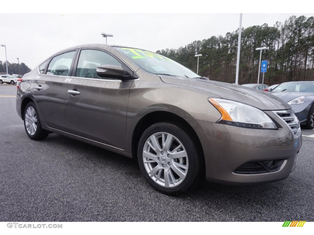 2015 Sentra SL - Titanium / Charcoal photo #7