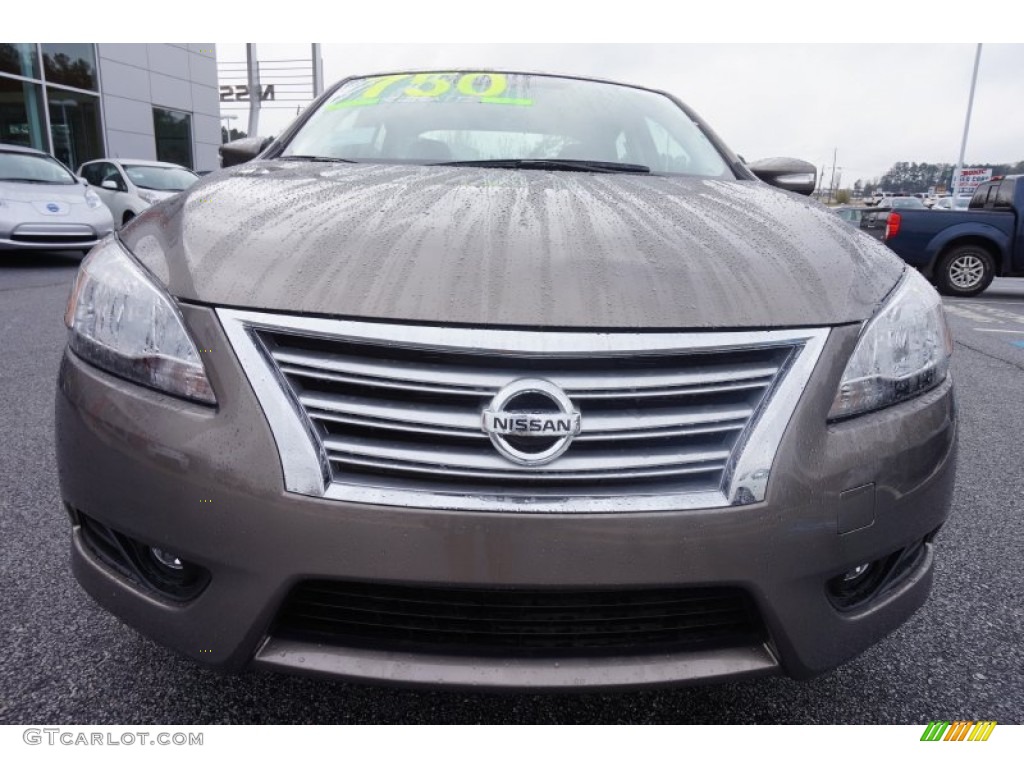 2015 Sentra SL - Titanium / Charcoal photo #8