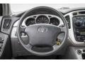 2005 Toyota Highlander Gray Interior Steering Wheel Photo