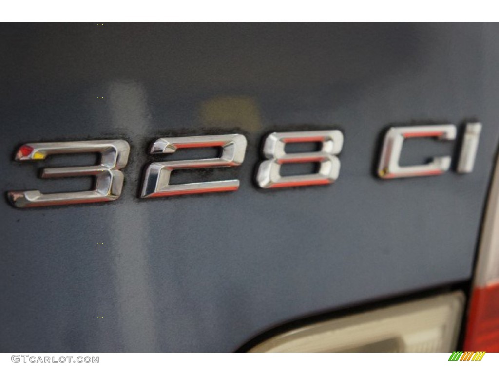 2000 3 Series 328i Coupe - Steel Blue Metallic / Grey photo #66