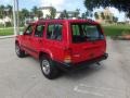 2001 Flame Red Jeep Cherokee Sport  photo #3