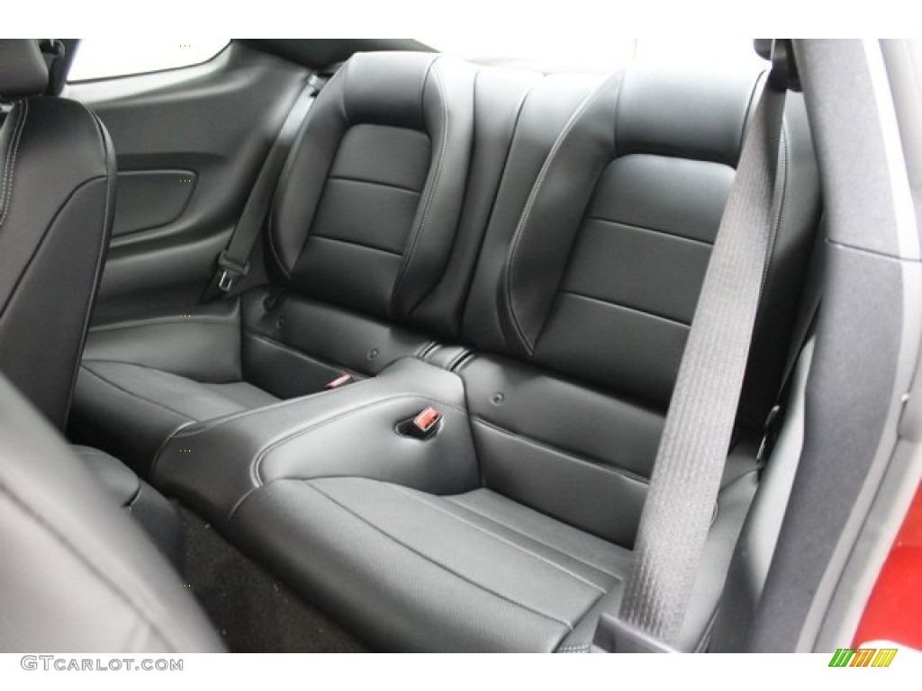 2015 Ford Mustang GT Premium Coupe Rear Seat Photo #102187445