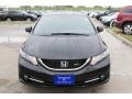2013 Crystal Black Pearl Honda Civic Si Sedan  photo #2