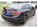 2013 Crystal Black Pearl Honda Civic Si Sedan  photo #7