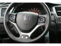 2013 Crystal Black Pearl Honda Civic Si Sedan  photo #27