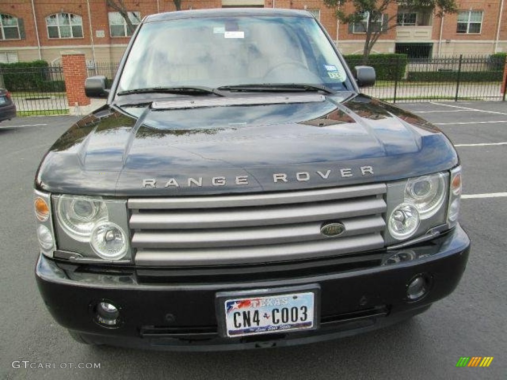 2004 Range Rover HSE - Java Black / Ivory/Aspen photo #2