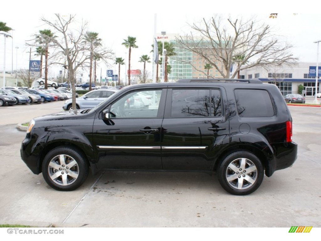 Crystal Black Pearl 2013 Honda Pilot Touring Exterior Photo #102191303