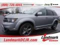 2015 Billet Silver Metallic Dodge Journey Crossroad  photo #1