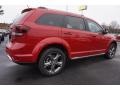 2015 Redline 2 Coat Pearl Dodge Journey Crossroad  photo #3