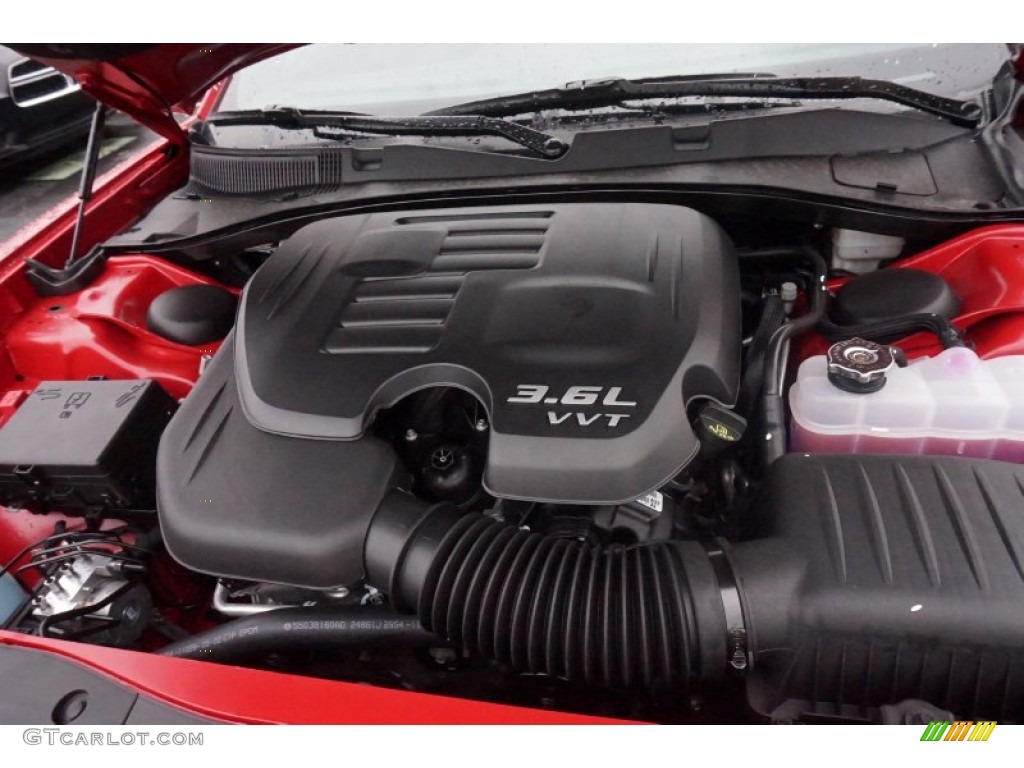 2015 Charger SE - Redline Red Tri-Coat Pearl / Black photo #8
