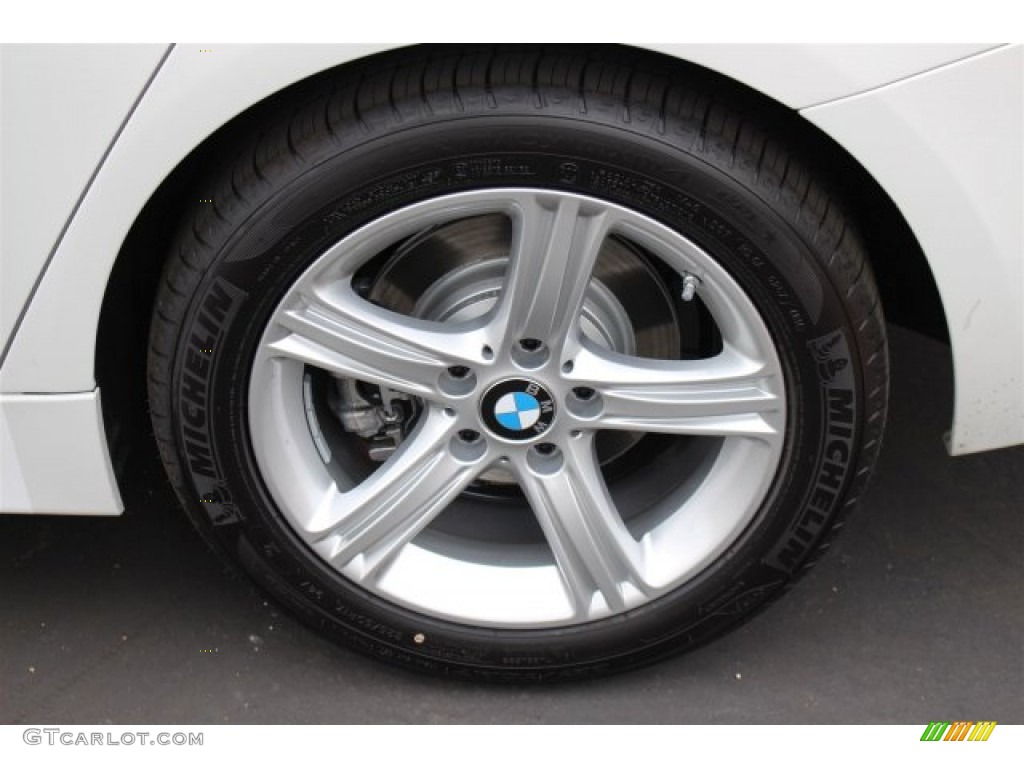 2015 3 Series 328i Sedan - Alpine White / Venetian Beige photo #4