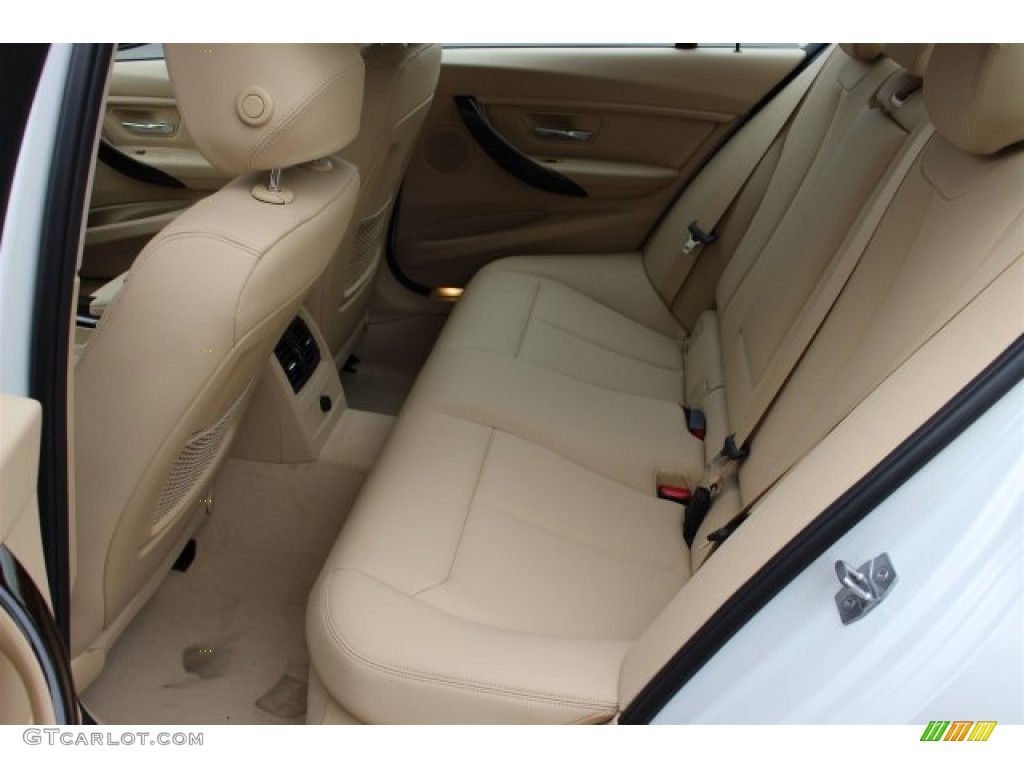 2015 3 Series 328i Sedan - Alpine White / Venetian Beige photo #5