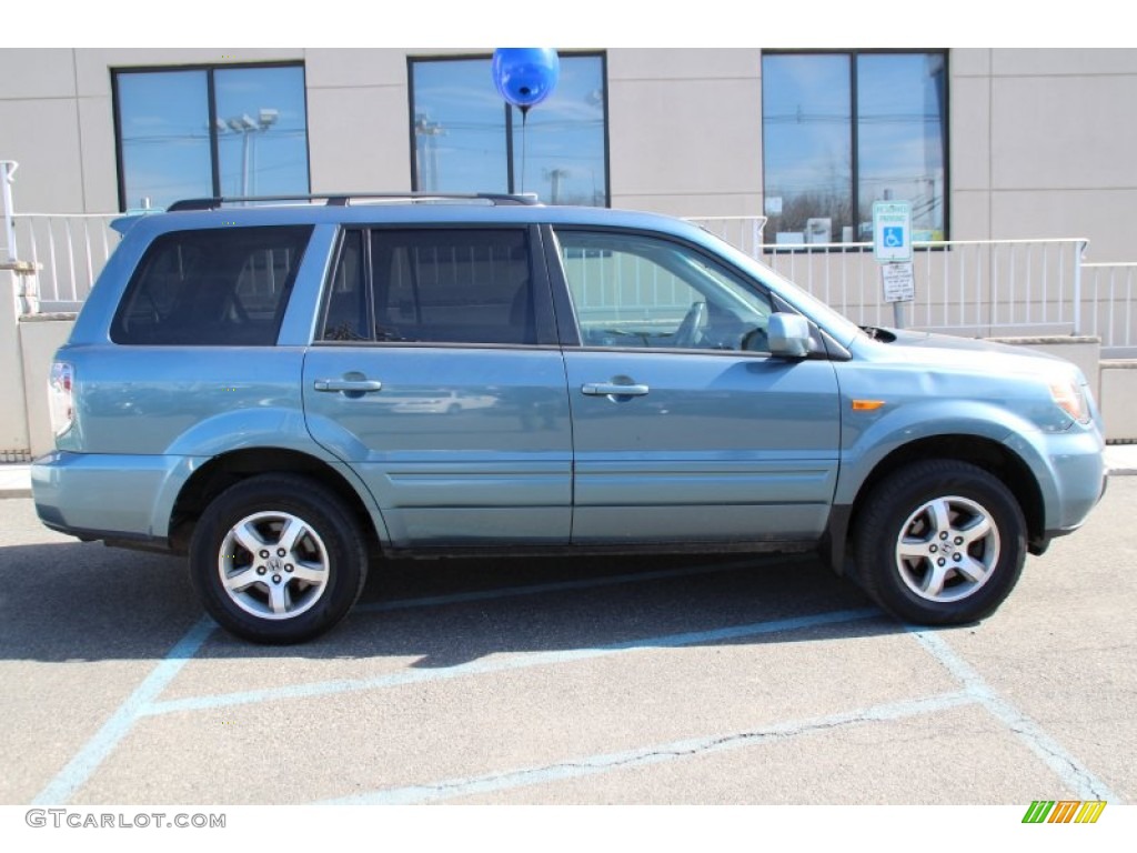 Steel Blue Metallic 2007 Honda Pilot EX 4WD Exterior Photo #102195293