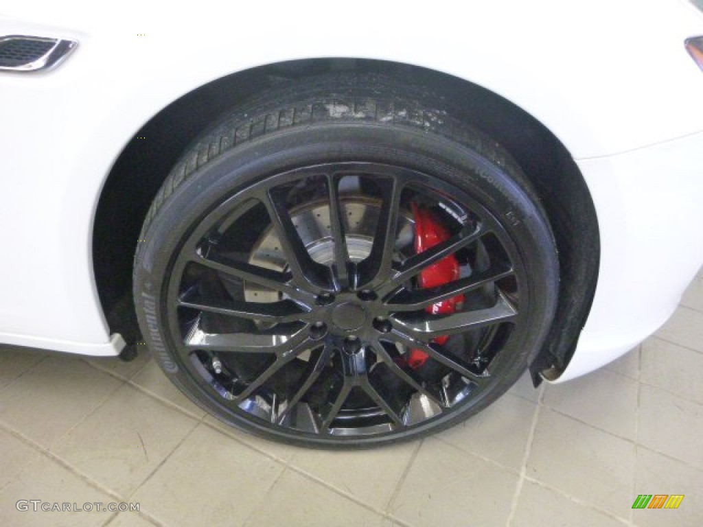 2014 Quattroporte S Q4 AWD - Bianco (White) / Nero photo #2