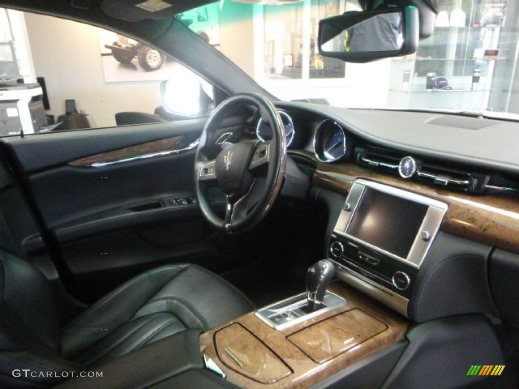 2014 Quattroporte S Q4 AWD - Bianco (White) / Nero photo #10