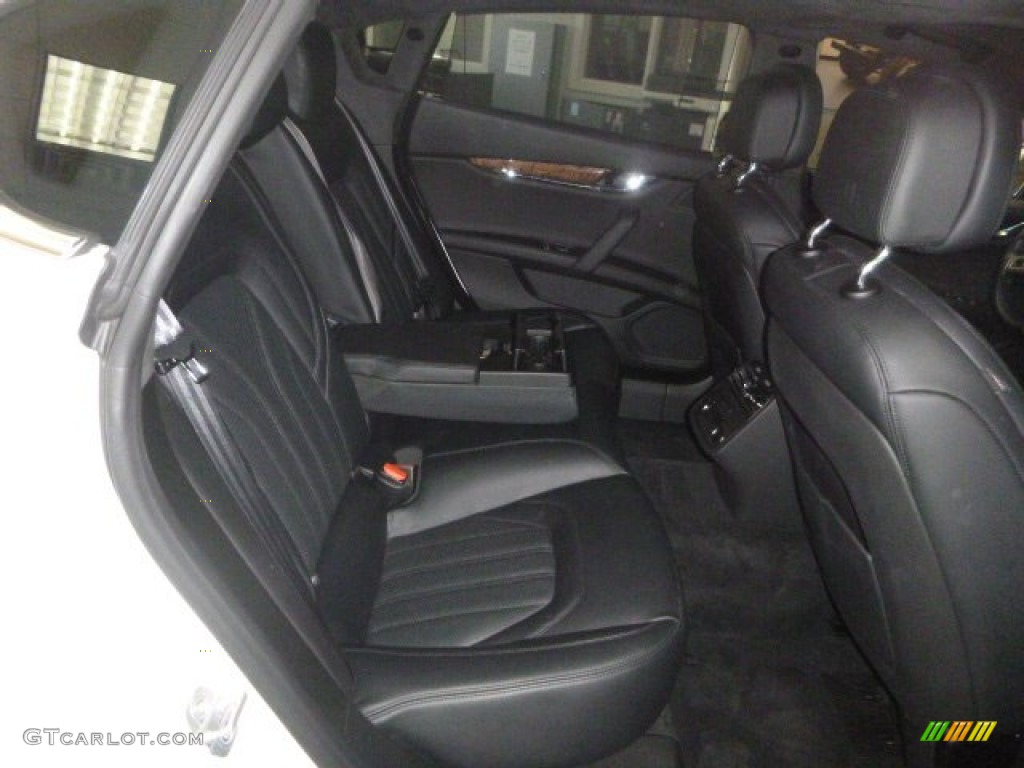 2014 Quattroporte S Q4 AWD - Bianco (White) / Nero photo #11