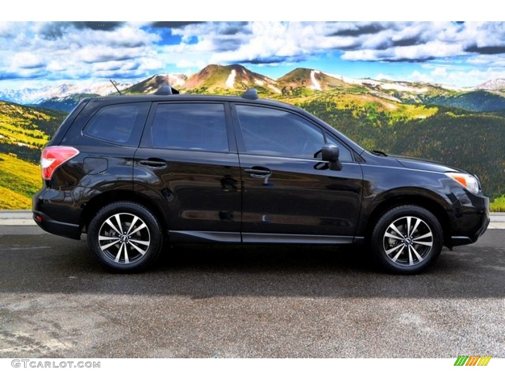 Crystal Black Silica 2015 Subaru Forester 2.5i Exterior Photo #102199406