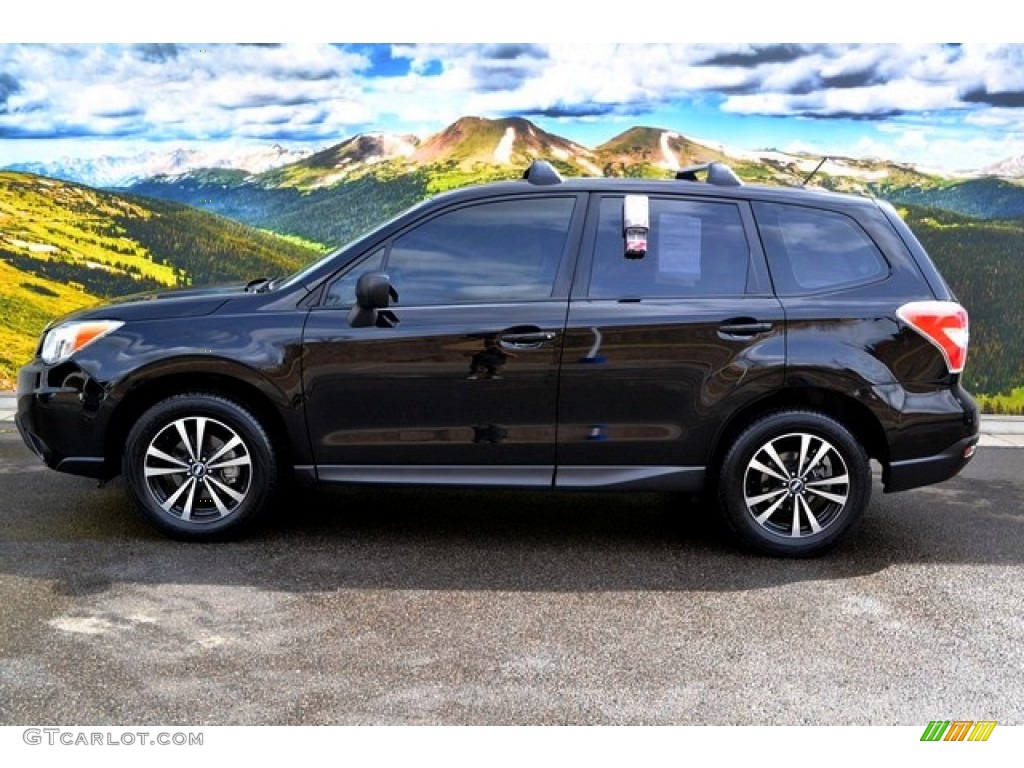 Crystal Black Silica 2015 Subaru Forester 2.5i Exterior Photo #102199508