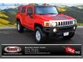 2010 Victory Red Hummer H3   photo #1