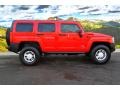 2010 Victory Red Hummer H3   photo #2