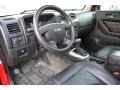2010 Hummer H3 Ebony Interior Prime Interior Photo