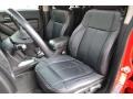 2010 Hummer H3 Ebony Interior Front Seat Photo